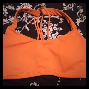 Lululemon coral sports bra
